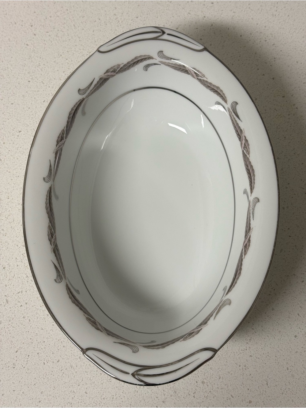 Vintage Noritake Gaylord 5526 Oval Vegetable Serving Bowl Fine China Japan 10.5”